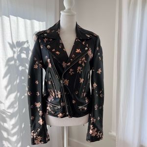 IRO Leather Jacket Sz 38